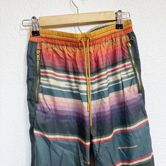 Aviator Nation- RARE Multi Color Tulum Wind Pant Size S - Picture 2 of 6